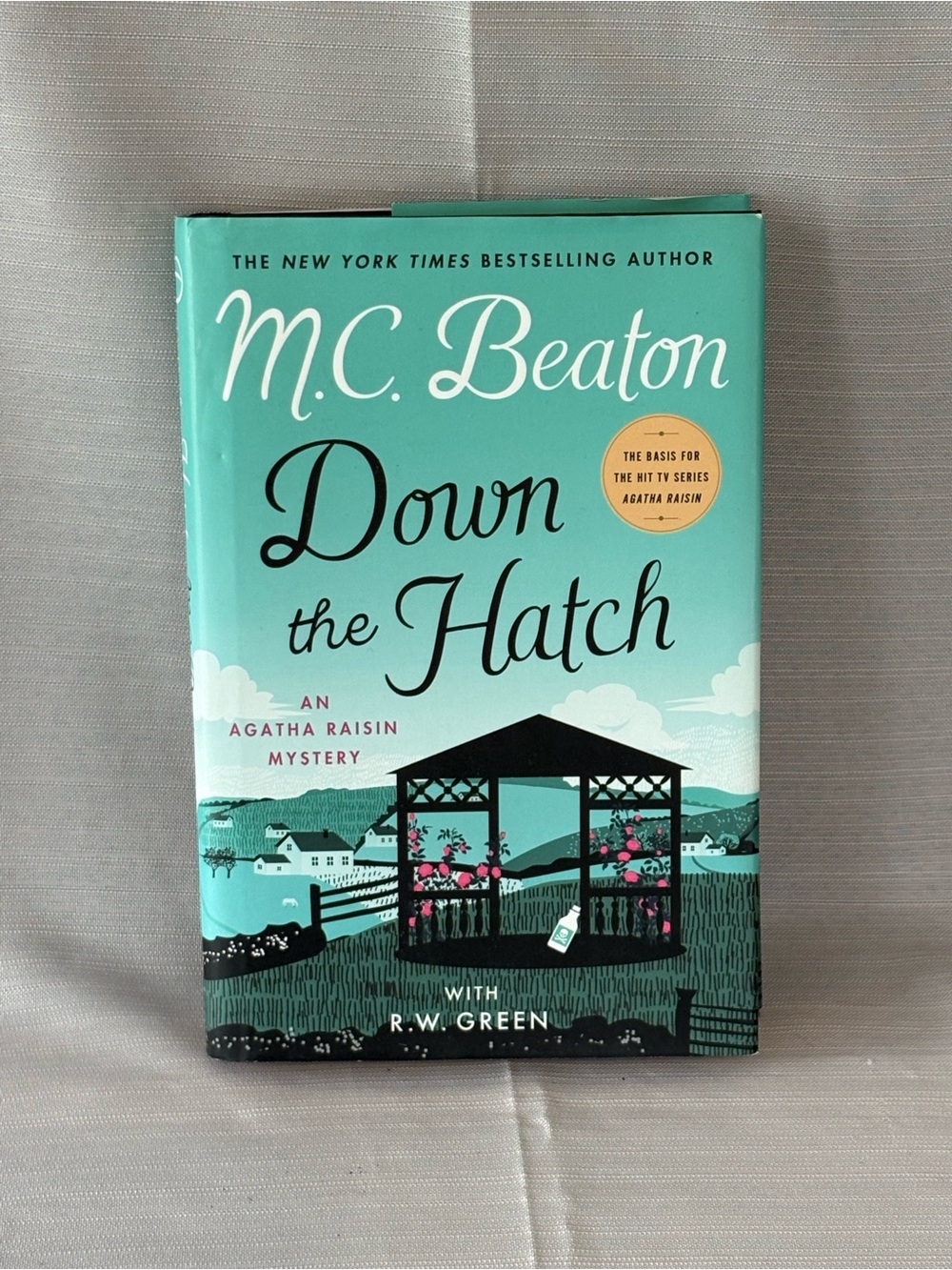 "Down the Hatch" Hardcover Book - Teal Cover